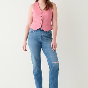 NWT J. Crew High-rise '90s Classic Straight Jean in Rouses Wash, size 30